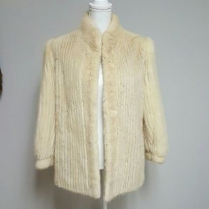 Women's Mink Vanilla Coat